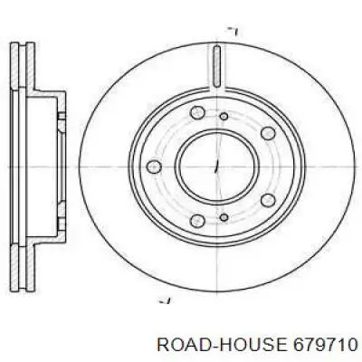 Передние тормозные диски 679710 Road House