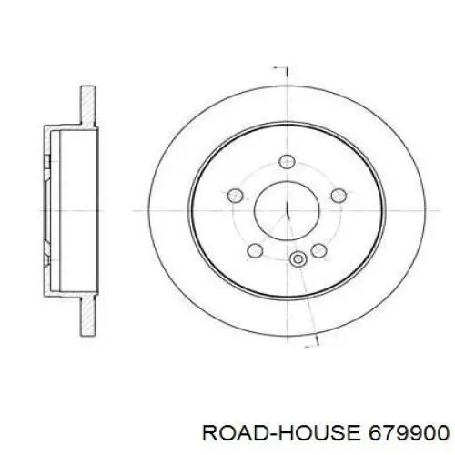 Тормозные диски 679900 Road House