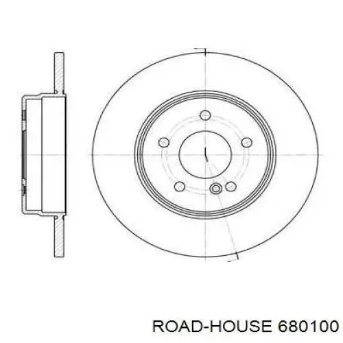 Тормозные диски 680100 Road House