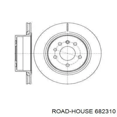 Тормозные диски 682310 Road House