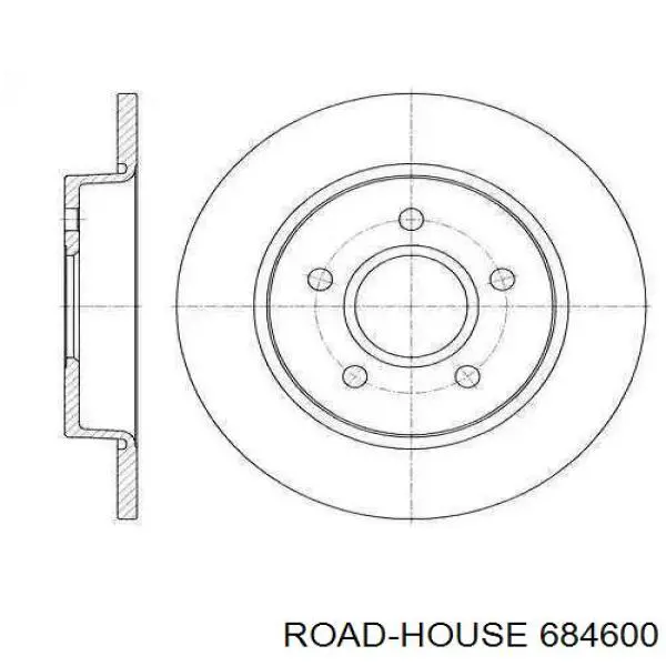 Тормозные диски 684600 Road House