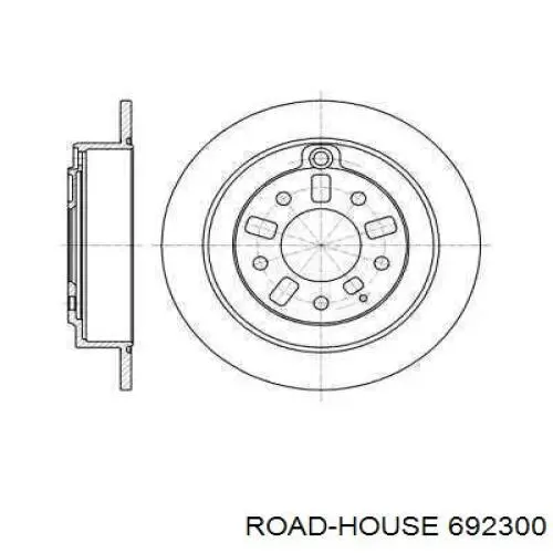 Тормозные диски 692300 Road House