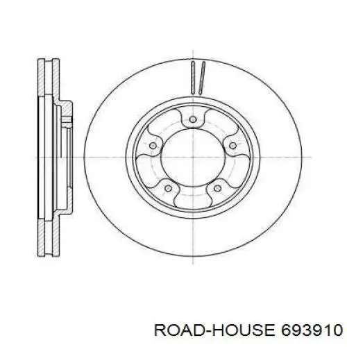 Передние тормозные диски 693910 Road House