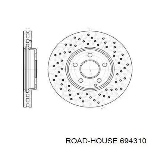 694310 Road House тормозные диски