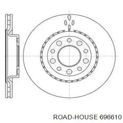 Тормозные диски 696610 Road House