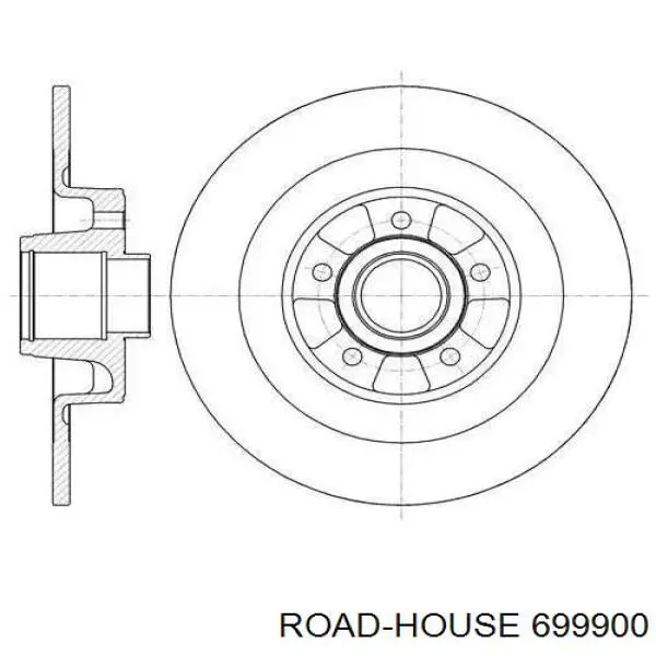 Тормозные диски 699900 Road House