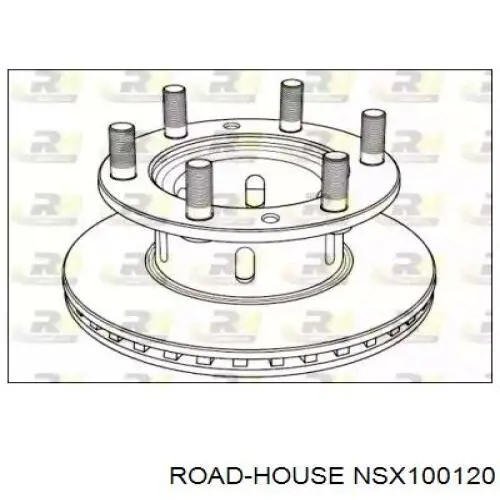 NSX100120 Road House передние тормозные диски