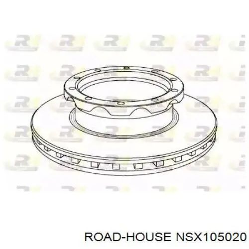 Передние тормозные диски NSX105020 Road House