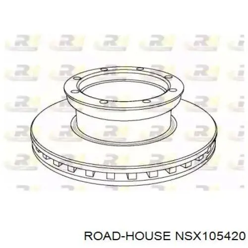 Тормозные диски NSX105420 Road House