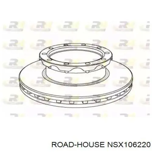 Передние тормозные диски NSX106220 Road House