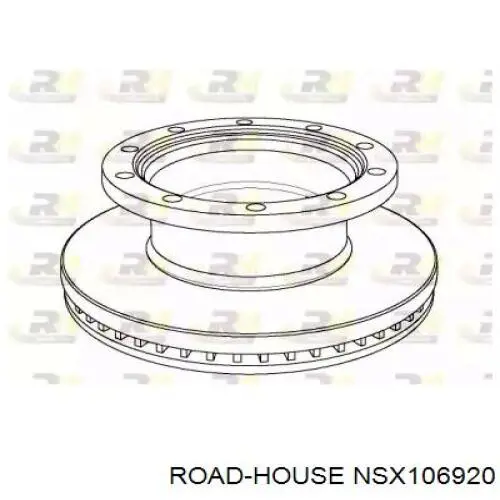 Тормозные диски NSX106920 Road House