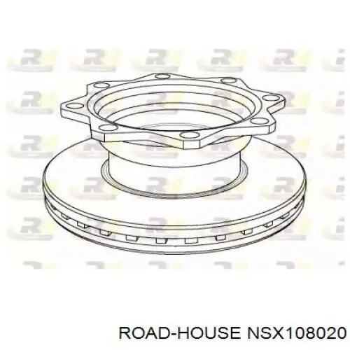 Тормозные диски NSX108020 Road House