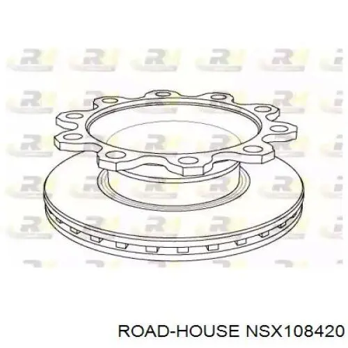 Тормозные диски NSX108420 Road House