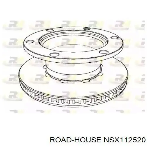 Тормозные диски NSX112520 Road House