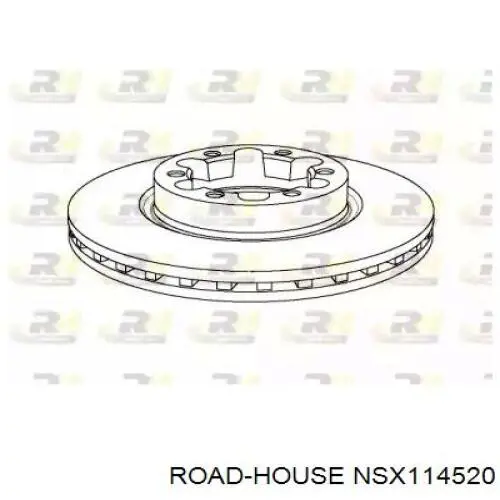 Передние тормозные диски NSX114520 Road House