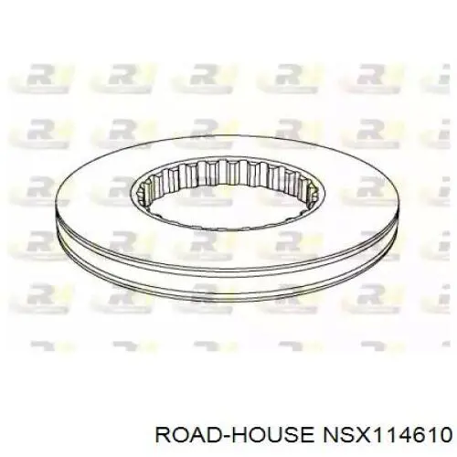 Передние тормозные диски NSX114610 Road House