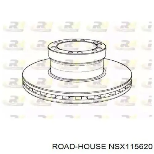 Передние тормозные диски NSX115620 Road House