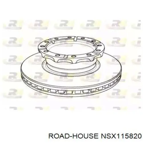 Передние тормозные диски NSX115820 Road House