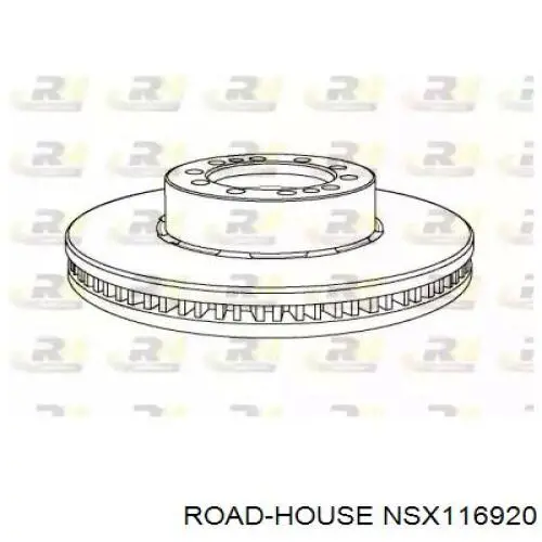 Передние тормозные диски NSX116920 Road House