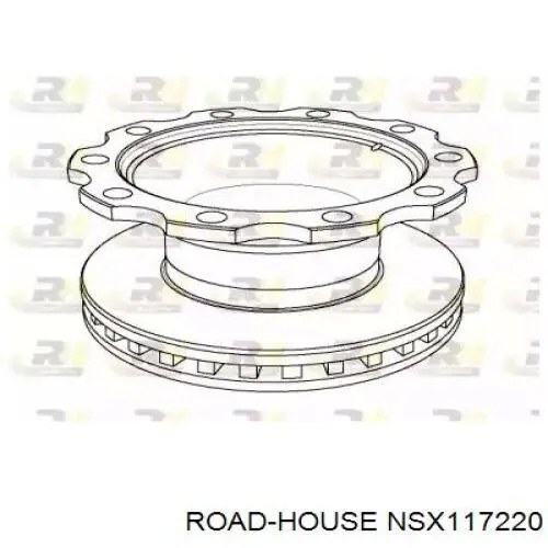 Тормозные диски NSX117220 Road House