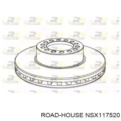 Передние тормозные диски NSX117520 Road House