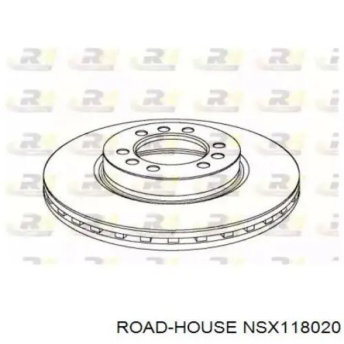 Передние тормозные диски NSX118020 Road House