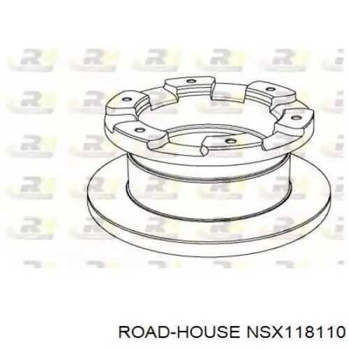 Тормозные диски NSX118110 Road House