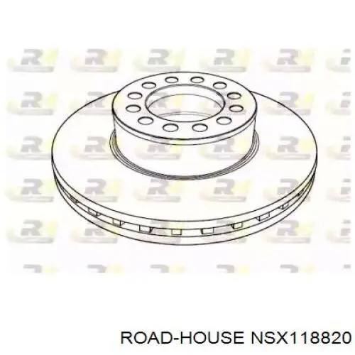 Передние тормозные диски NSX118820 Road House