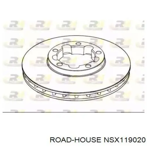 Передние тормозные диски NSX119020 Road House