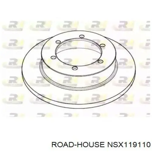 Тормозные диски NSX119110 Road House