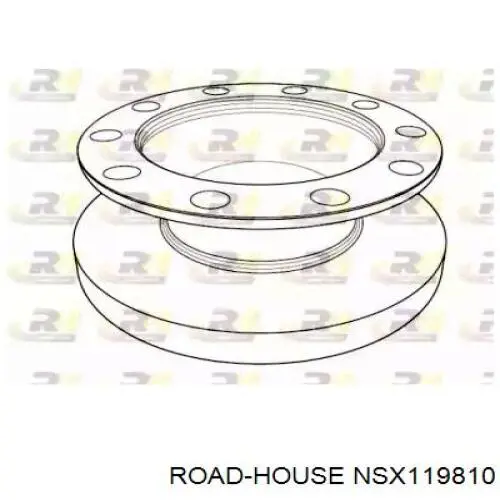 Тормозные диски NSX119810 Road House