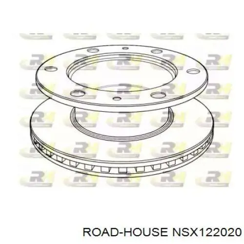 NSX122020 Road House disco do freio traseiro