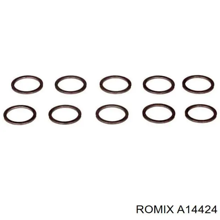 Пистон крепления обшивки двери A14424 Romix