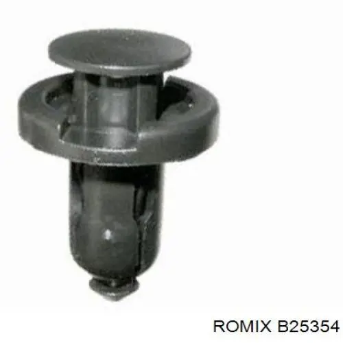 Пистон (клип) крепления бампера переднего Romix B25354