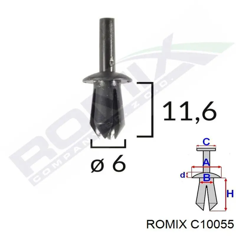  Romix C10055 цена, от 0.28 USD