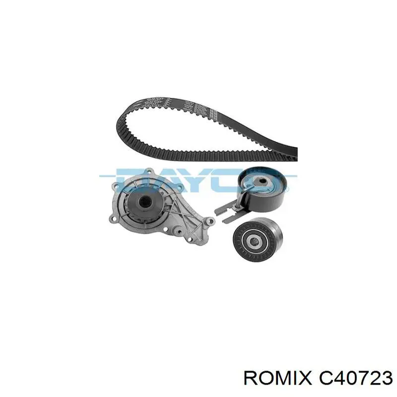 C40723 Romix Пистон (клип) крепления обшивки двери
