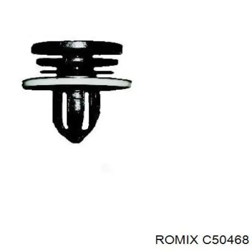 Пистон (клип) крепления обшивки двери Romix C50468