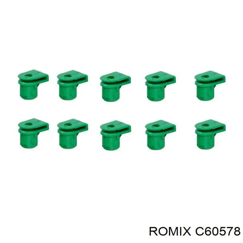 Защита бампера переднего правая Romix C60578 цена, от 6.79 USD