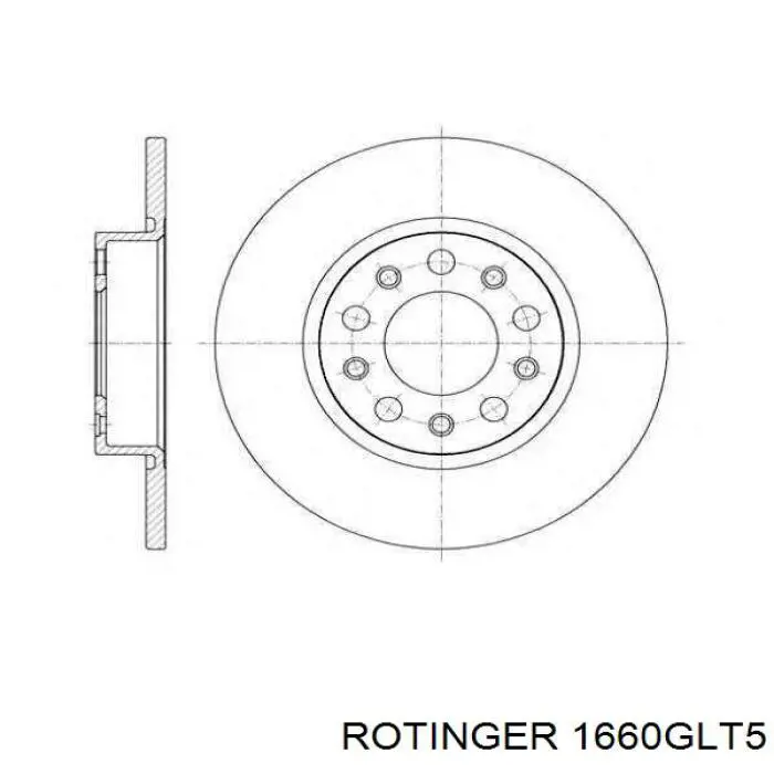1660GLT5 Rotinger тормозные диски