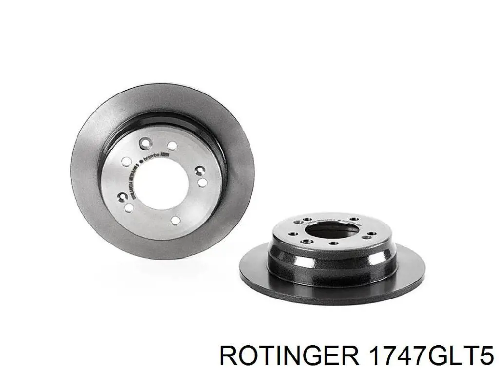 Задний тормозной диск Rotinger 1747GLT5 цена, от 35.20 USD