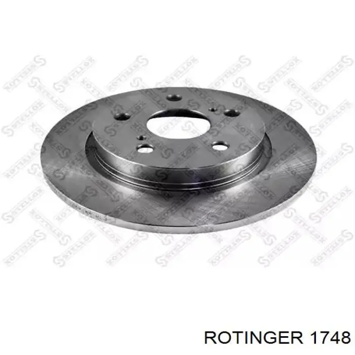 Задний тормозной диск Rotinger 1748 цена, от 32.65 USD