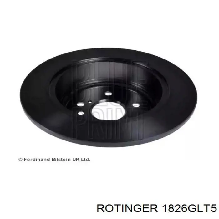 Тормозные диски 1826GLT5 Rotinger
