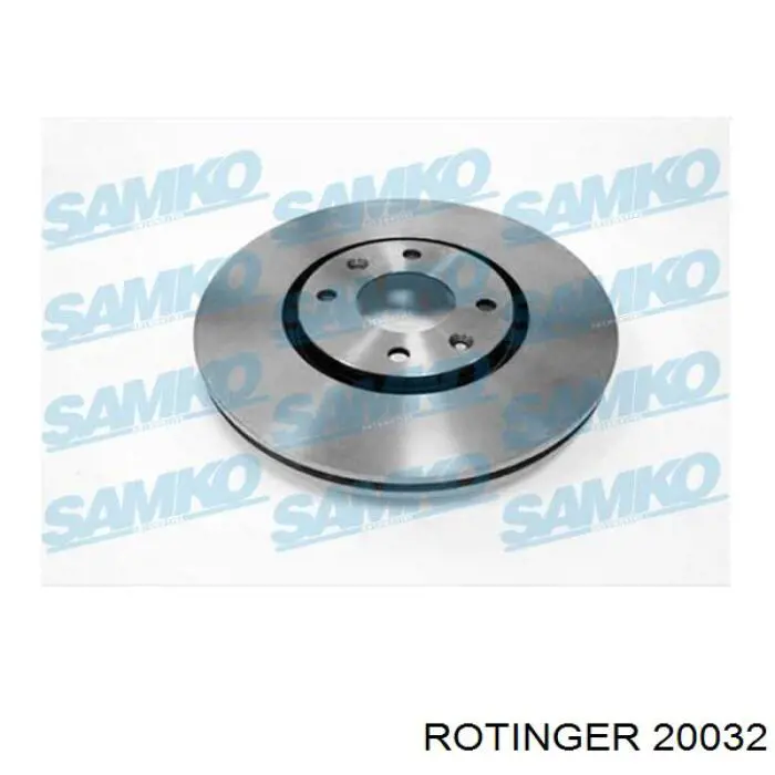 20032 Rotinger диск тормозной передний