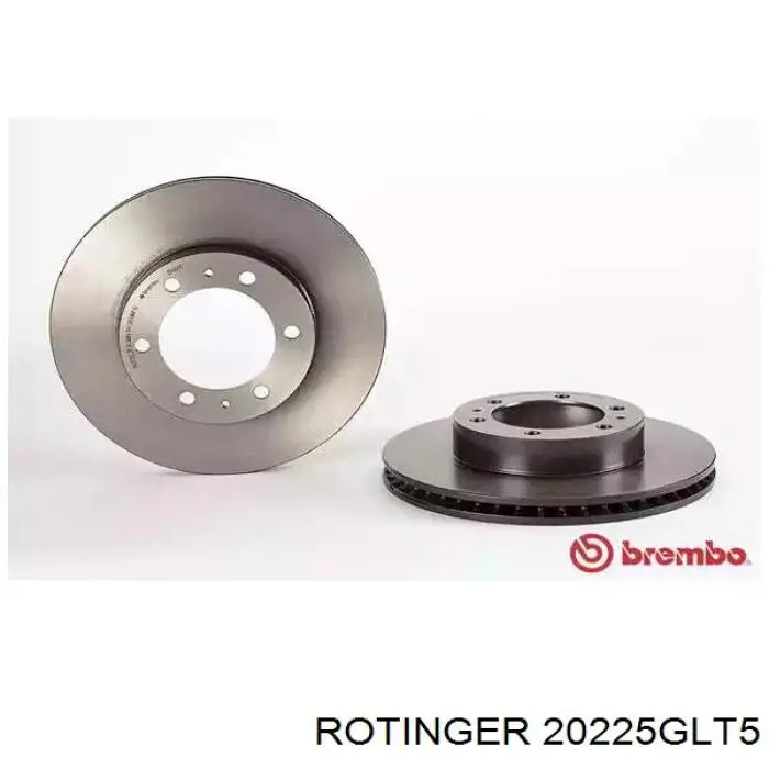 20225GLT5 Rotinger Диск тормозной передний