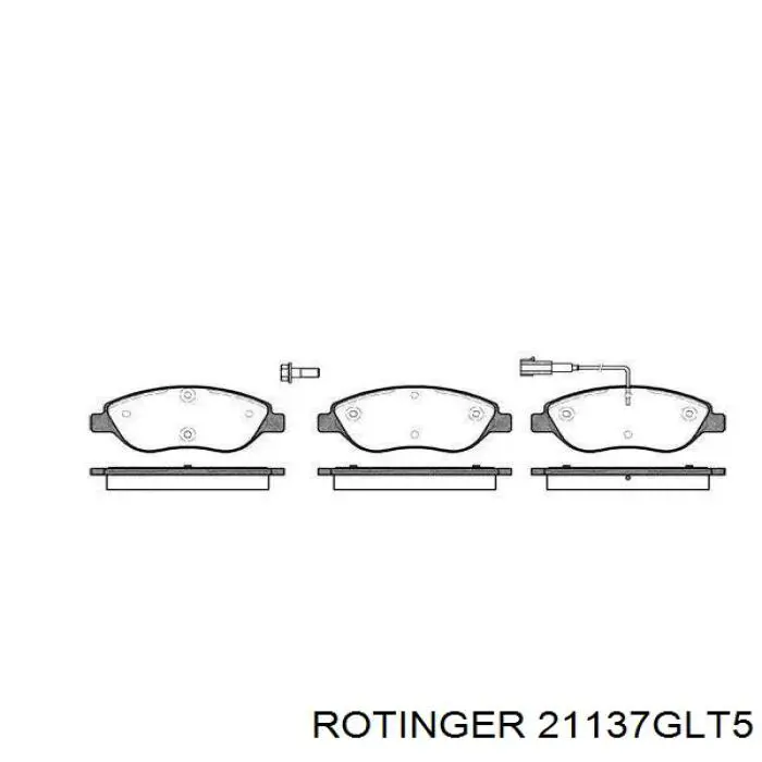 Купить 21137GLT5 Rotinger Ротор тормозной