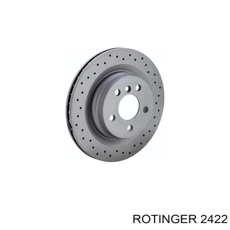 2422 Rotinger диск тормозной передний