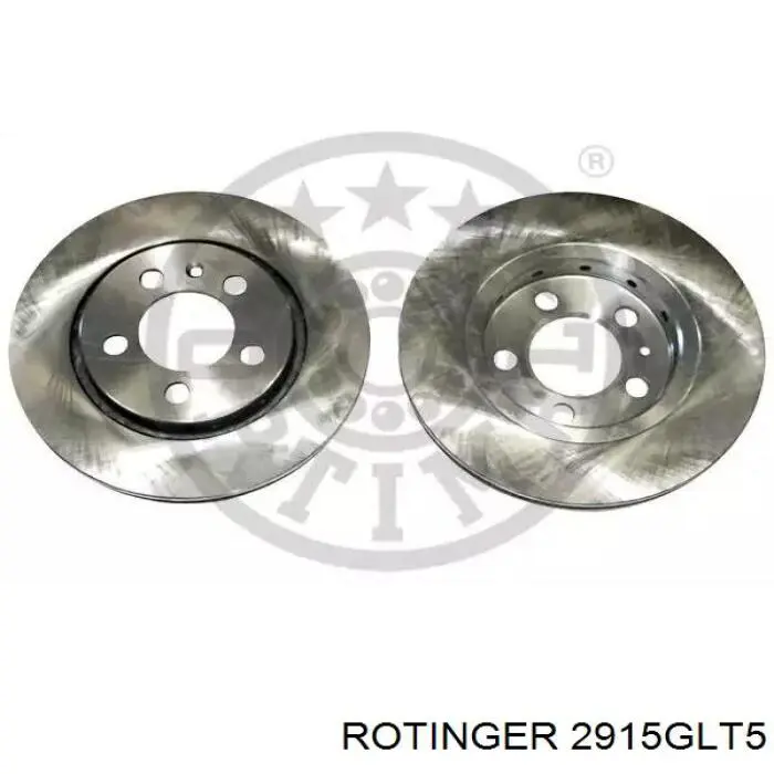 Тормозные диски 2915GLT5 Rotinger