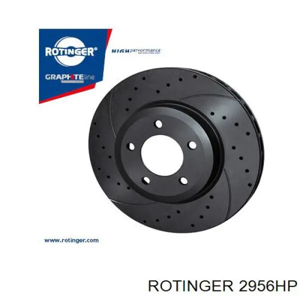 2956HP Rotinger диск тормозной передний
