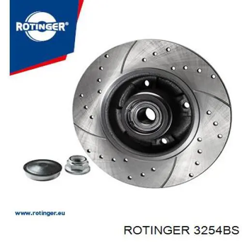 3254bs Rotinger диск тормозной задний