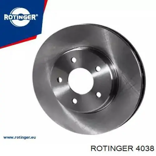 Тормозные диски 4038 Rotinger